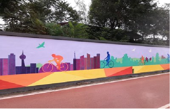 金秀墙体彩绘-围墙