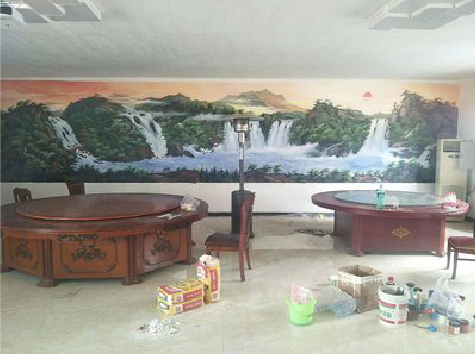 金秀墙绘-写实风景