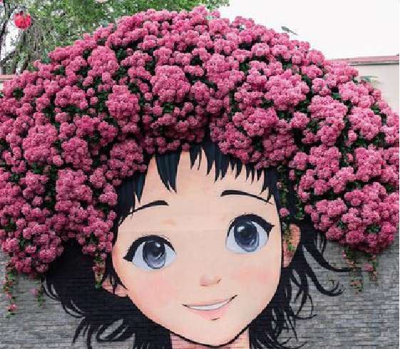 金秀墙体彩绘-网红墙打卡