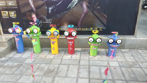 金秀商业区彩绘