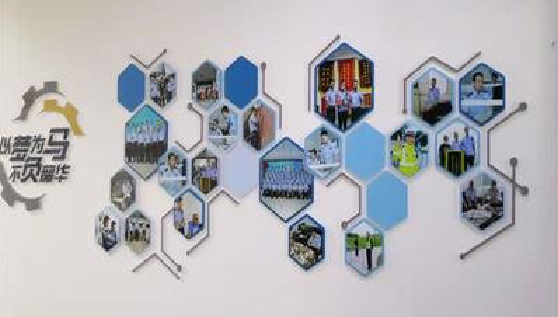 金秀文化墙最常见的做法。